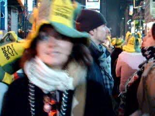 Nouvel an a Times Square