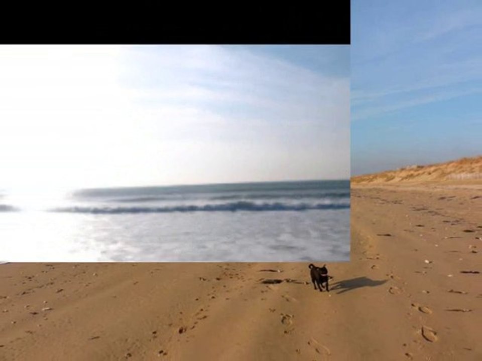 marcher dans le sable