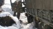 Heavy Snowfall Blocks Roads in Himachal Pradesh, India