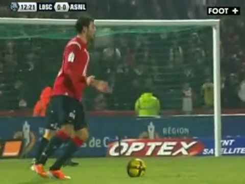 Lille Nancy 3-0 buts 19 janvier 2011 Gervinho, Hazard