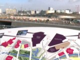 Le site olympique de Londres prend forme