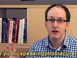 Fear of public speaking cure