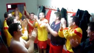 Joie des vestiaires après FCVC 2 - St Hilaire Vihiers 4