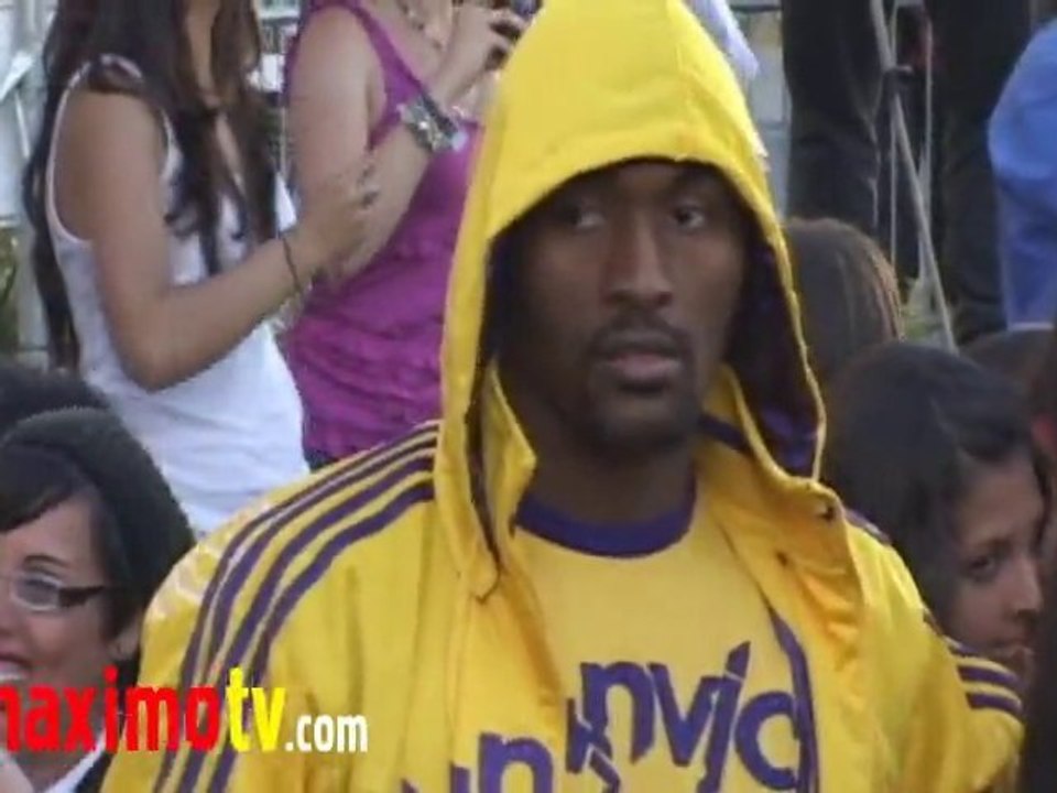 RON ARTEST and SHIN SHIN at "ECLIPSE" Premiere Arrivals