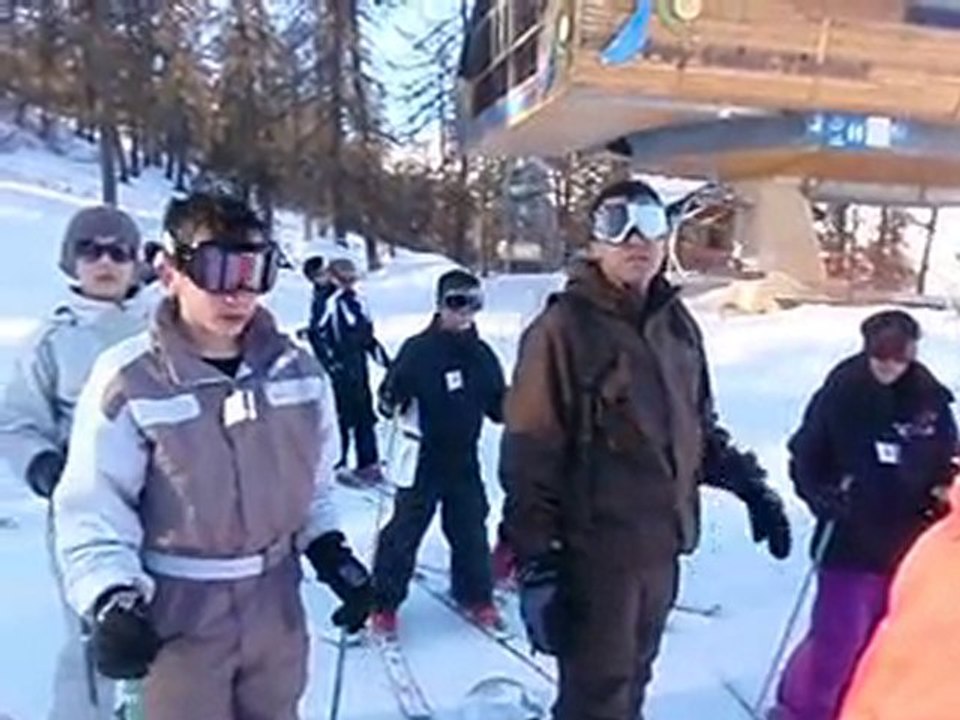 2011 A la sortie du télésiège