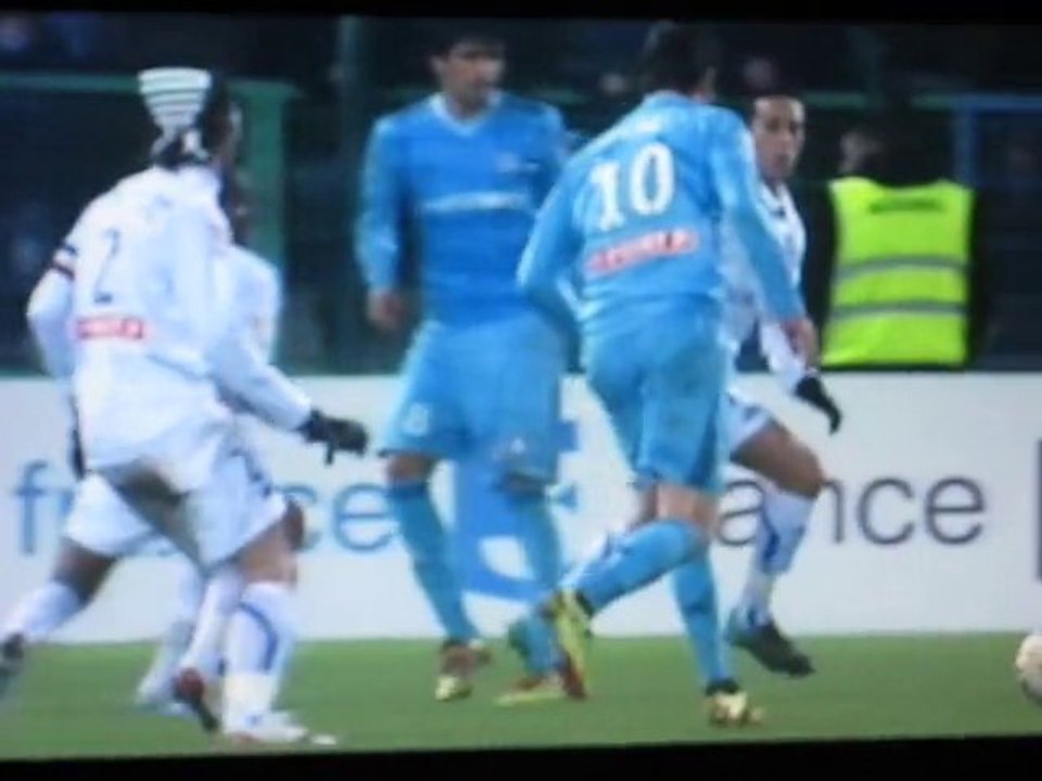 marseille vs auxerre cdl demi finale but de gignac