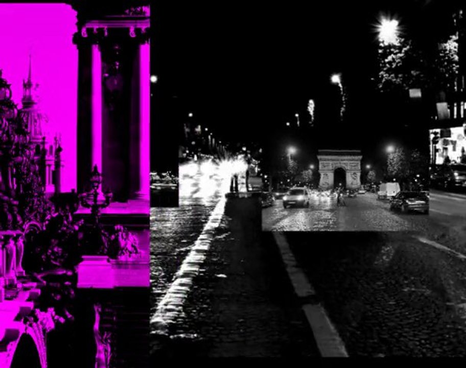 paris +photo violet