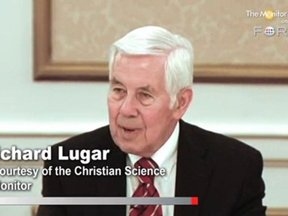 Senator Dick Lugar on China: Who's in Charge?