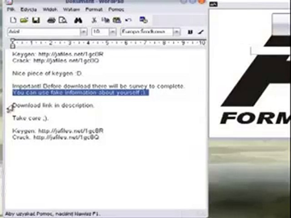 F1 2010 Crack And KEYGEN DOWNLOAD