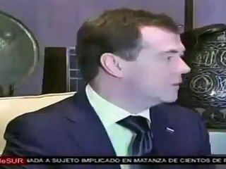 Medvédev propone conferencia sobre Medio Oriente