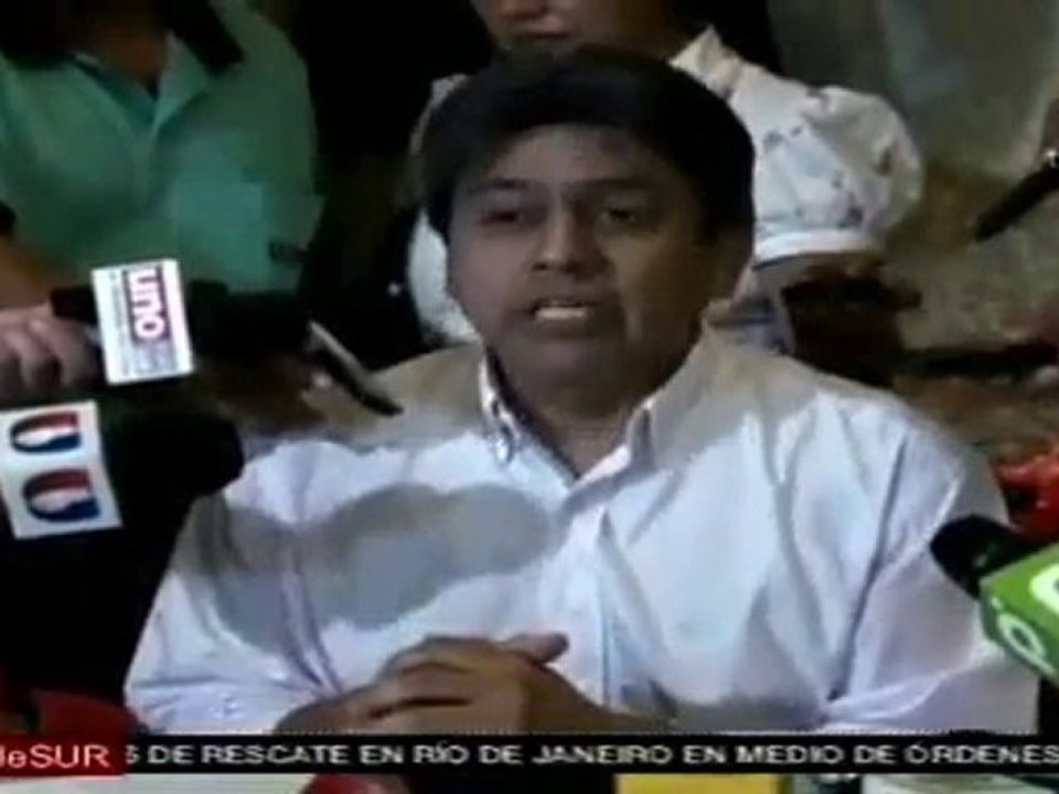 Conare otorga refugio en Paraguay a prófugo boliviano Mario Cossío