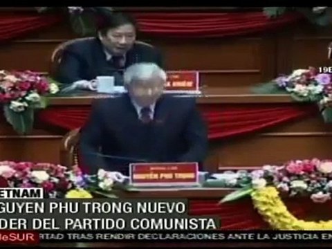 Nguyen Phu Trong, nuevo líder del Partido Comunista de Vietnam