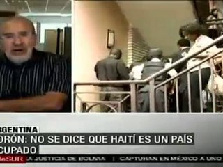 Atilio Borón: Duvalier es un personaje nefasto que debería de estar en la cárcel en este momento"