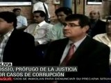 Mario Cossío, prófugo de la justicia por casos de corrupción