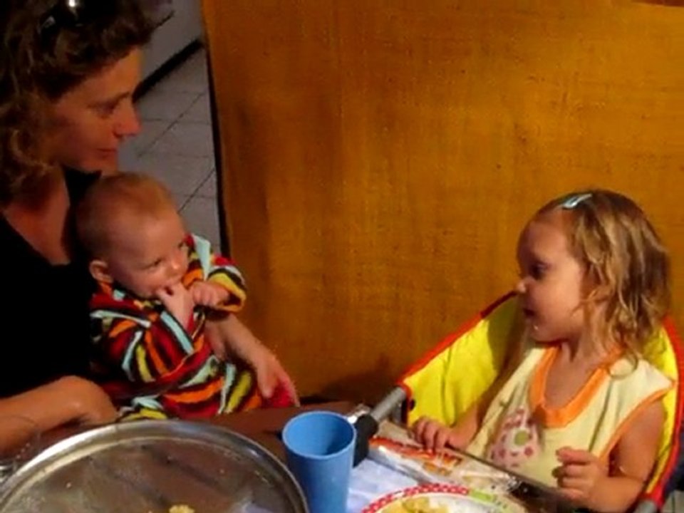 repas noémie, nils chez zazou