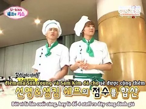 [Vietsub]100814 U-Kiss Chef's Kiss Ep12 P3