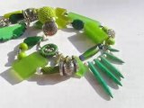 Unique Designer Jewellery Lime & Mojito hand-made necklace