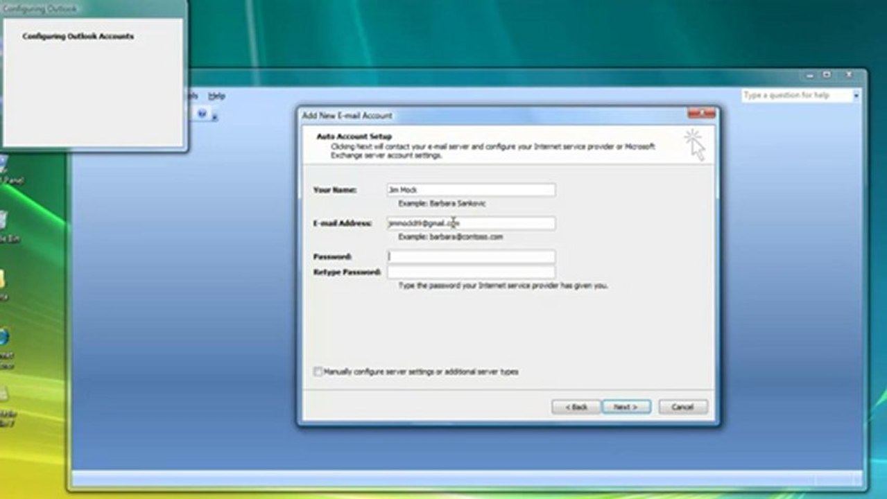 How to configure ms outlook (www.pcdocpro.com)