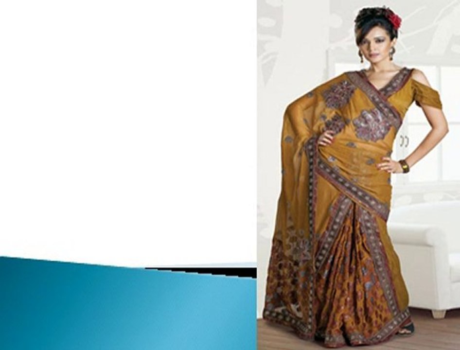 Party Wear Sarees at Yourdesignerwear.com