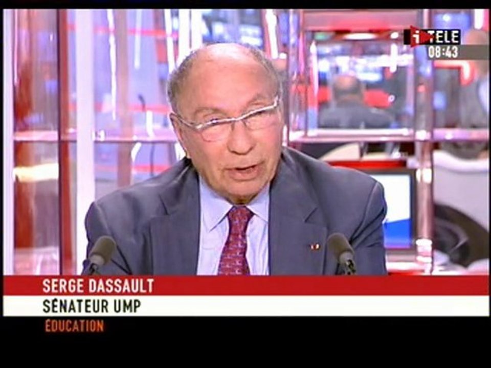 Serge Dassault - i>Télé - 10-07-08