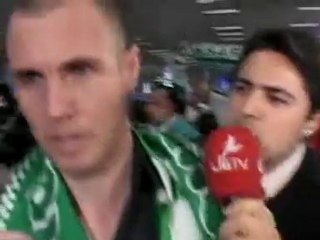 Bursaspor fans welcome Kenny Miller