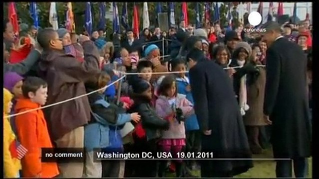 Barack Obama welcomes China’s Hu Jintao - no comment
