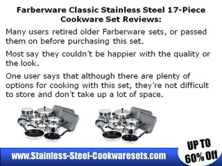 Farberware Classic Stainless Steel Cookware Set