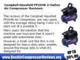 Campbell Hausfeld FP2048 2-Gallon Air Compressor