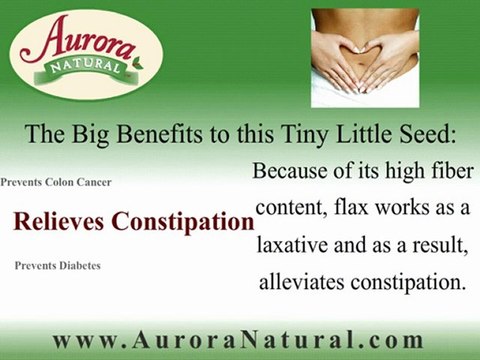 Three BIG Health Benefits of Roasted Flax Seed!