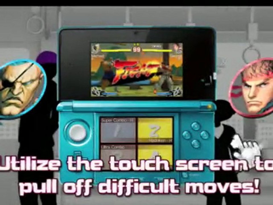3DS: Super Street Fighter IV trailer