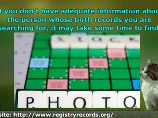 How and Where to Find Birth Records Online