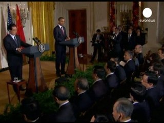 After the pomp, Hu faces US lawmakers