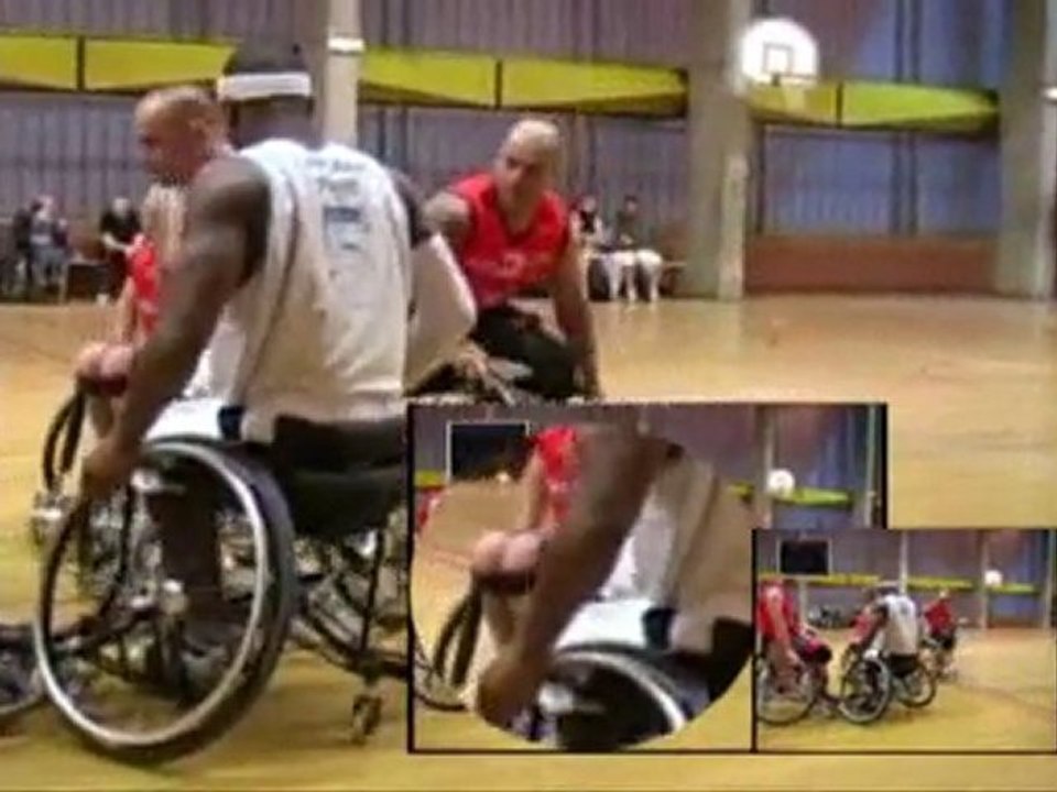 Match de basket Handisport Capsaaa Paris reçoit Toulouse 1er