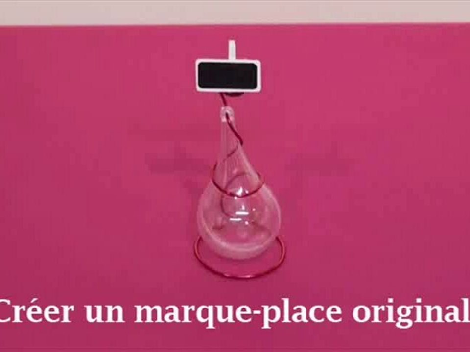 Créer un marque-place ou une décoration originale
