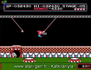 90'larda Oynana Atari Oyunlarından Biri daha CİRCUS