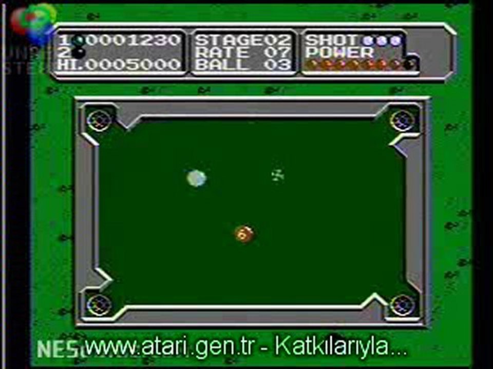 Atari Oyunlarında Bilardo bile vardı - Atari.gen.tr