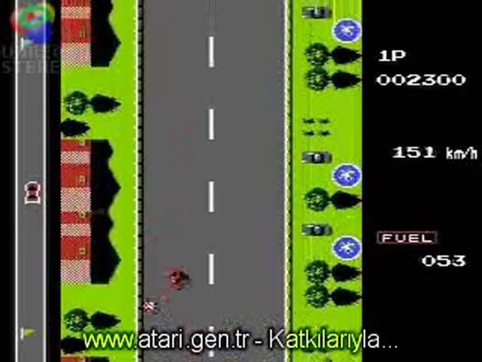 Atarinin en Güzel ve Zor Araba Yarışı - Atari.gen.tr