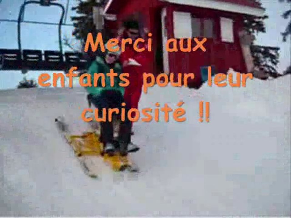 Sensibilisation au handicap  avec Fun Gliss