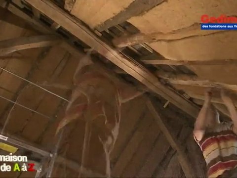 Faire une isolation naturelle (Gedimat) - Emission Ma Maison de A à Z