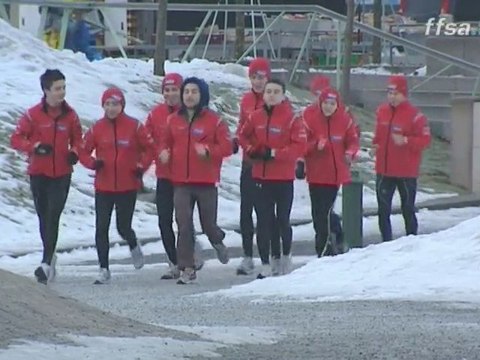 Equipes de France FFSA - Stage à Chamonix