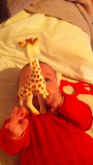 Je joue avec ma Sophie