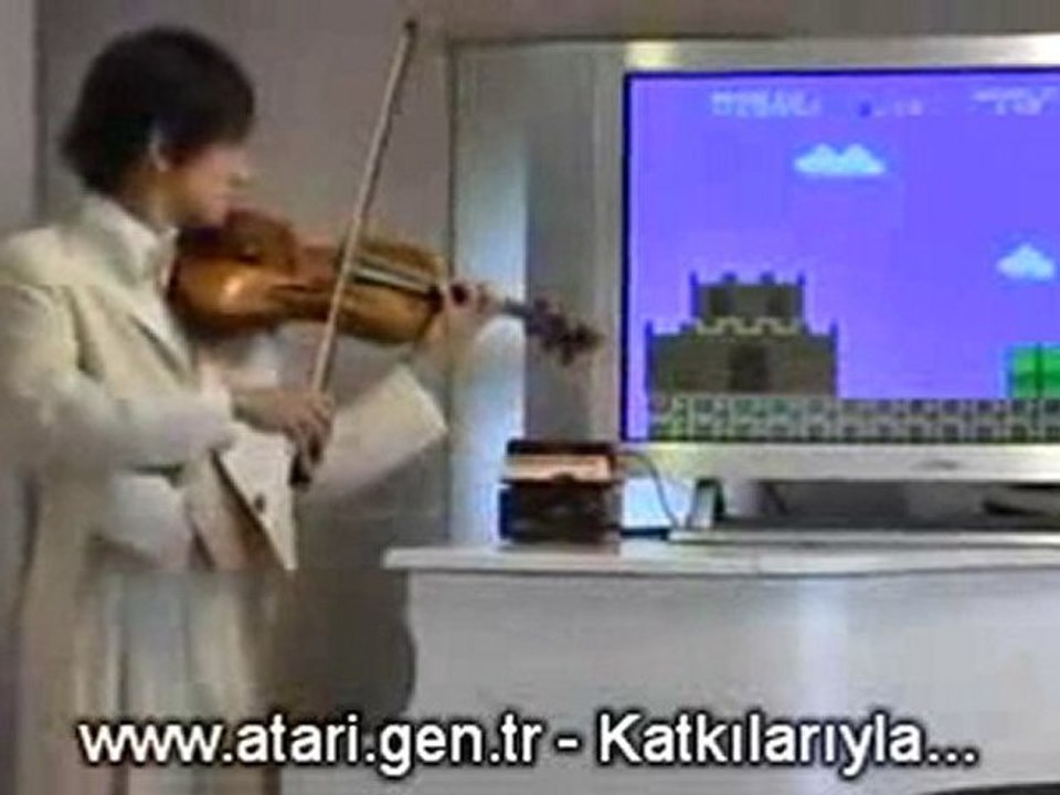 Mario jenerik müziği kemanla çalınırsa - Atari.gen.tr