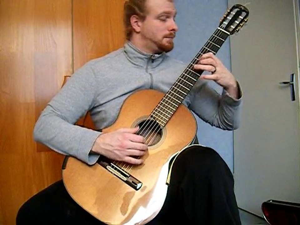 augustin barrios valse 4 par thierry barth