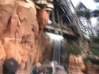Big Thunder Mountain on-ride