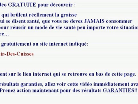 mincir des cuisses sans reprendre