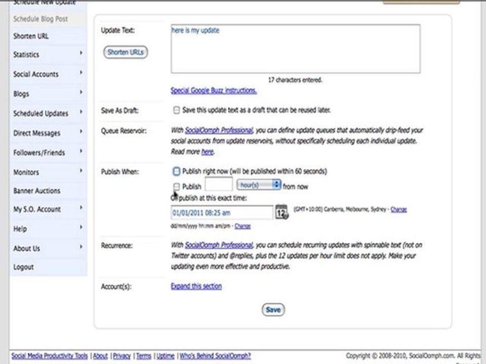 Twitter Tutorial-How To Automate Your Tweets Using Social O