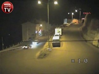 Artvin'de MOBESE'ye yakalanan kazalar