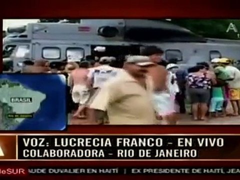 Organizan campaña de ayuda a damnificados de Brasil en redes sociales