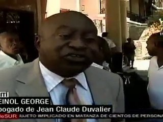 Duvalier, confiado en la prescripción de sus delitos