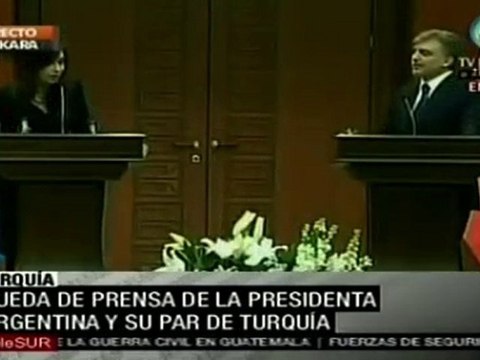 Argentina y Turquía estrechan relaciones